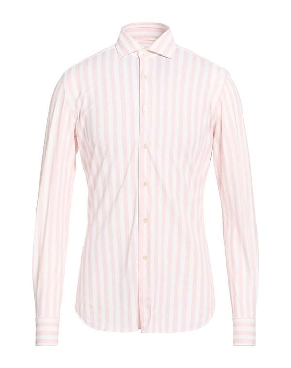 ザカス メンズ トップス シャツ XACUS Light Pink ピンク