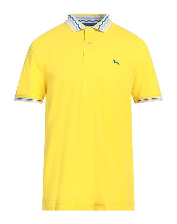 ハーモント ブレイン メンズ トップス ポロシャツ HARMONT BLAINE Yellow イエロー
