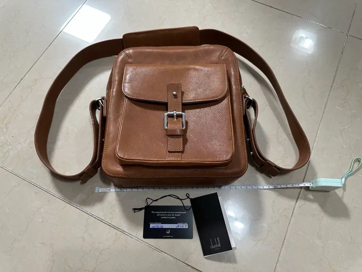 ダンヒル クロスバッグ/ショルダーバッグ 旅行カバン ブラウン ブランド dunhill ノースサウスバッグ