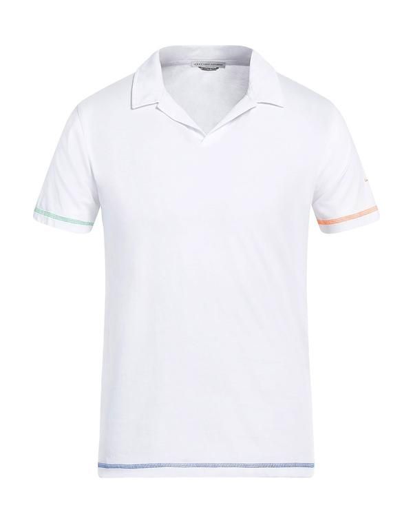グレイ ダニエレ アレッサンドリー二 メンズ トップス ポロシャツ GREY DANIELE ALESSANDRINI White ホワイト