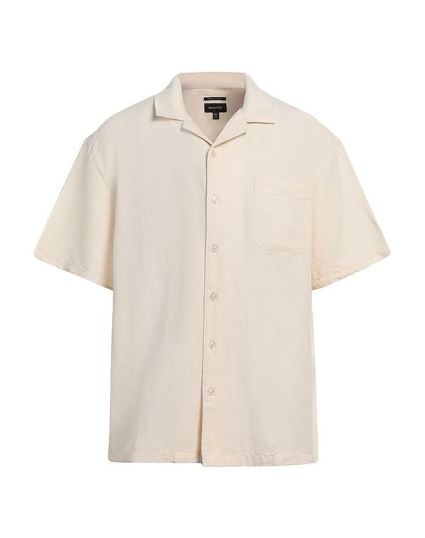 ブリクストン メンズ トップス シャツ BRIXTON Ivory アイボリー
