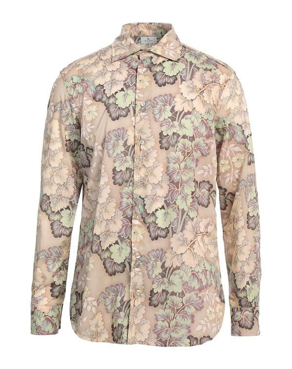 エトロ メンズ トップス シャツ ETRO Khaki カーキ
