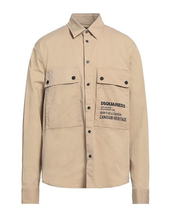 ディースクエアード メンズ トップス シャツ DSQUARED2 Beige ベージュ