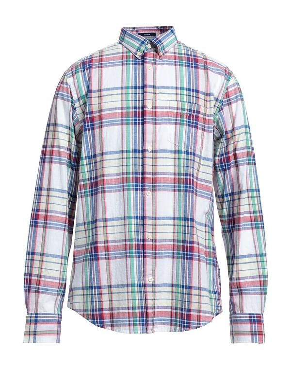 ガント メンズ トップス シャツ GANT Blue ブルー
