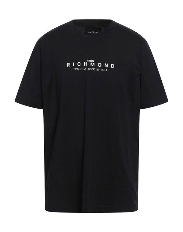 ジョン リッチモンド メンズ トップス Tシャツ JOHN RICHMOND Black ブラック