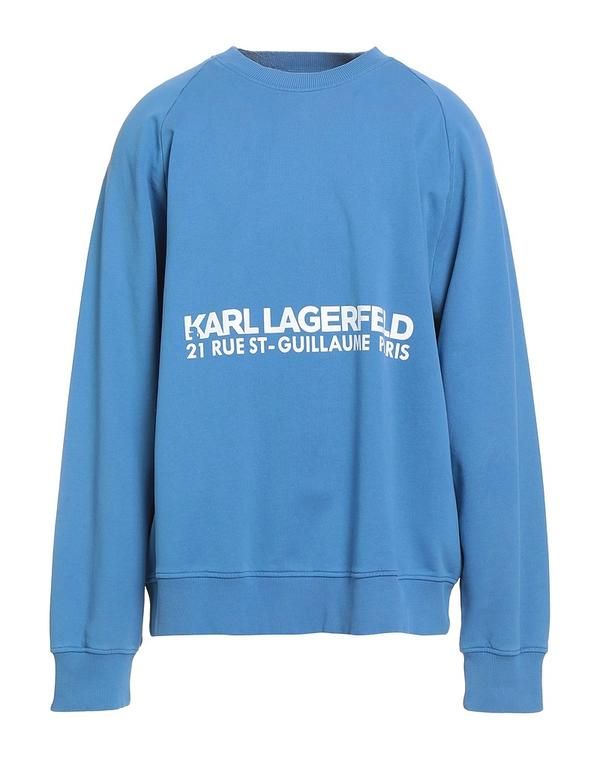カール ラガーフェルド メンズ アウター パーカー・スウェット KARLAGERFELD Light Blue ブルー