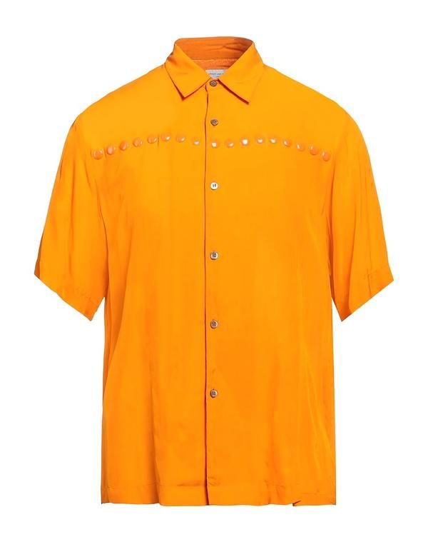 ドリス・ヴァン・ノッテン メンズ トップス シャツ DRIES VANOTEN Orange オレンジ