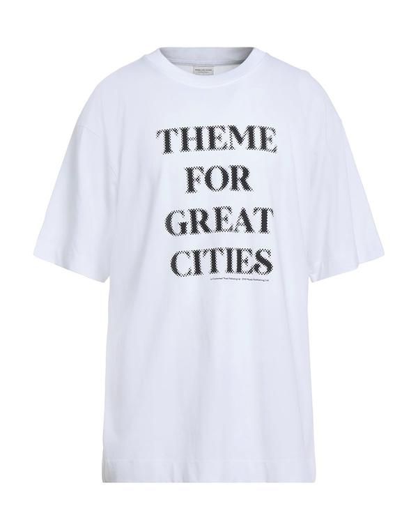 ドリス・ヴァン・ノッテン メンズ トップス Tシャツ DRIES VANOTEN White ホワイト