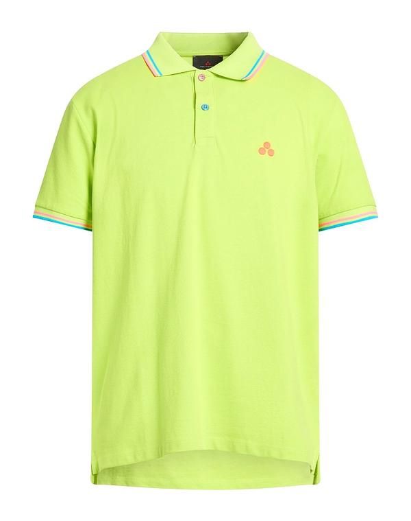ピューテリー メンズ トップス ポロシャツ PEUTEREY Lime Green ライム