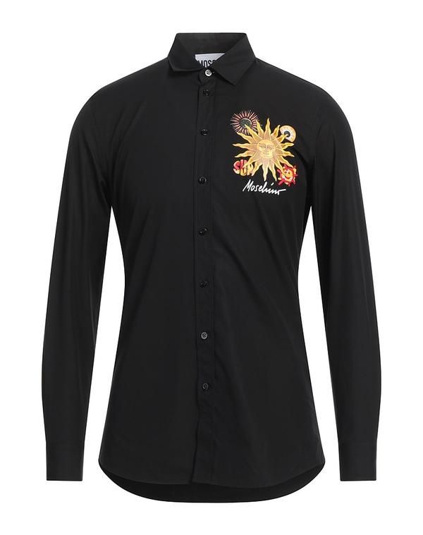モスキーノ メンズ トップス シャツ MOSCHINO Black ブラック