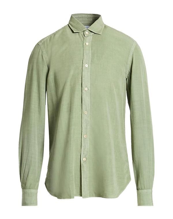 ボリオリ メンズ トップス シャツ BOGLIOLI Military Green グリーン