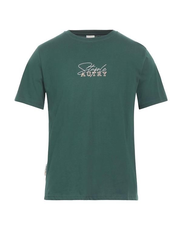 オートリ メンズ トップス Tシャツ AUTRY Green グリーン