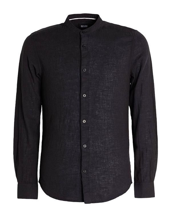 オンリーアンドサンズ メンズ トップス シャツ ONLY SONS Black ブラック