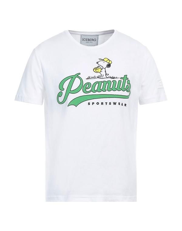 アイスバーグ メンズ トップス Tシャツ ICEBERG White ホワイト