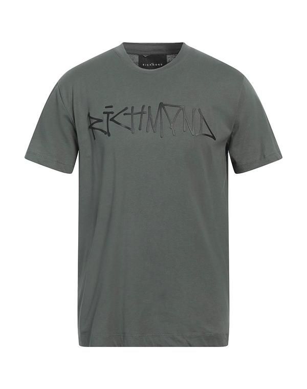 ジョン リッチモンド メンズ トップス Tシャツ JOHN RICHMOND Military Green グリーン