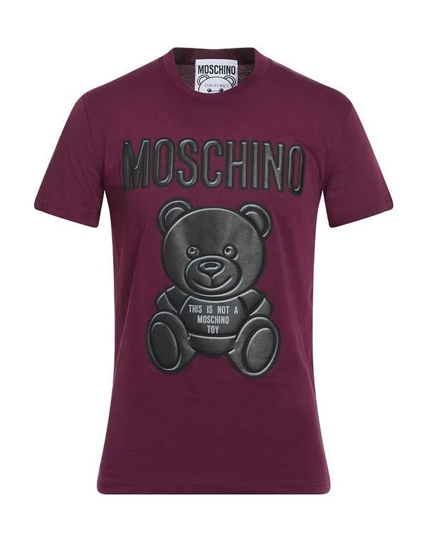モスキーノ メンズ トップス Tシャツ MOSCHINO Bordeaux 41,470円