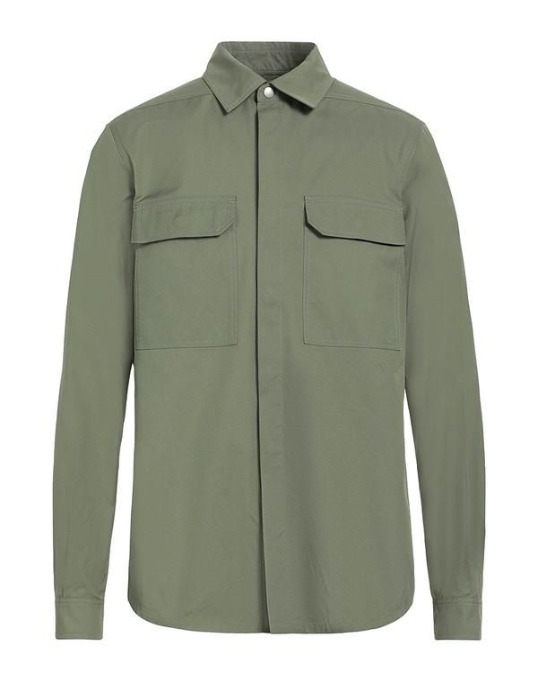 リックオウエンス メンズ トップス シャツ RICK OWENS Military Green グリーン