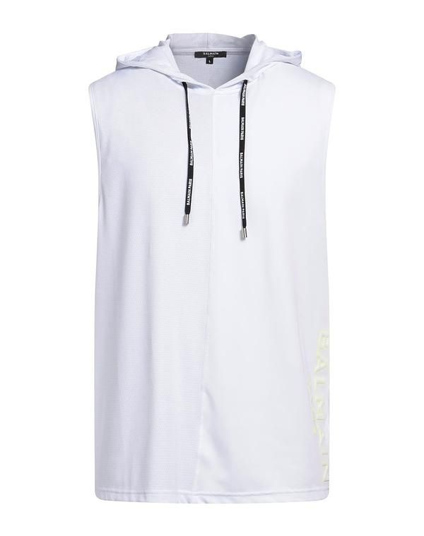 バルマン メンズ トップス Tシャツ BALMAIN White ホワイト