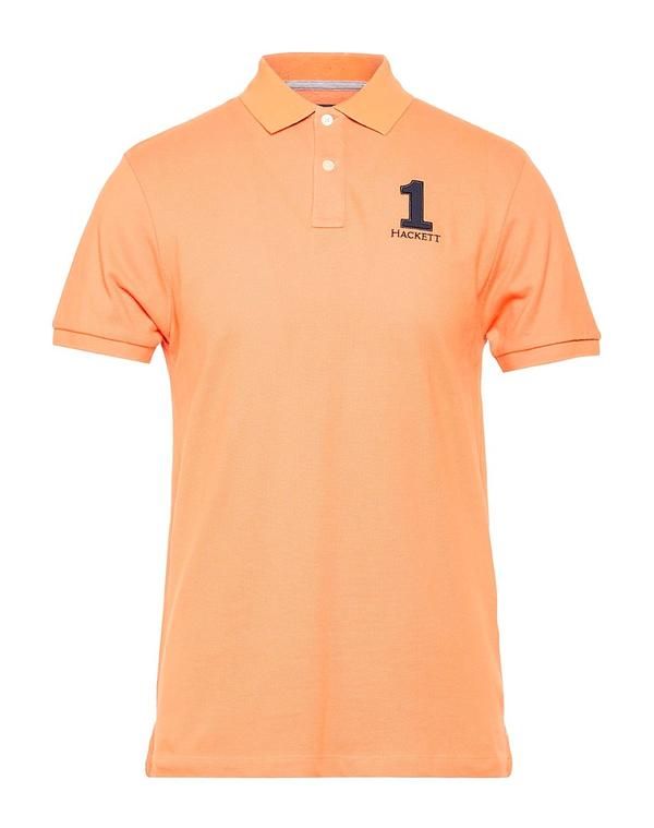 ハケット メンズ トップス ポロシャツ HACKETT Mandarin Orange オレンジ