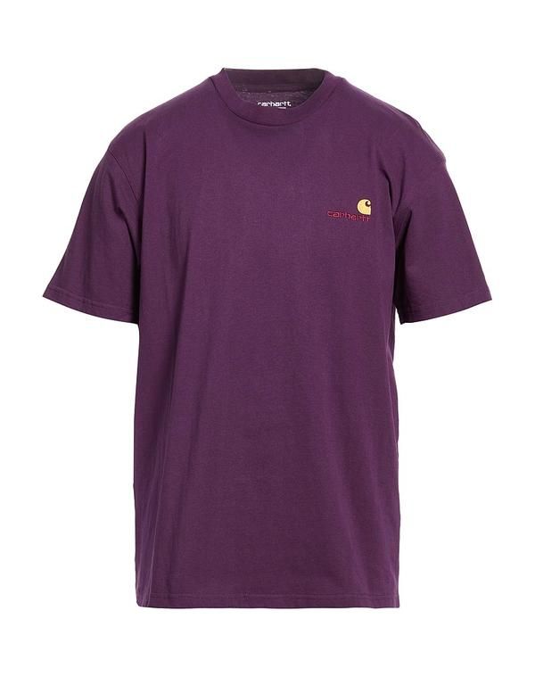 カーハート メンズ トップス Tシャツ CARHARTT Purple パープル