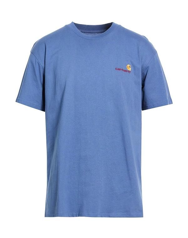 カーハート メンズ トップス Tシャツ CARHARTT Blue Gray グレー