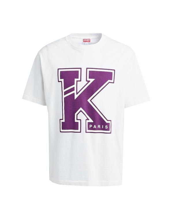 ケンゾー メンズ トップス Tシャツ KENZO White ホワイト