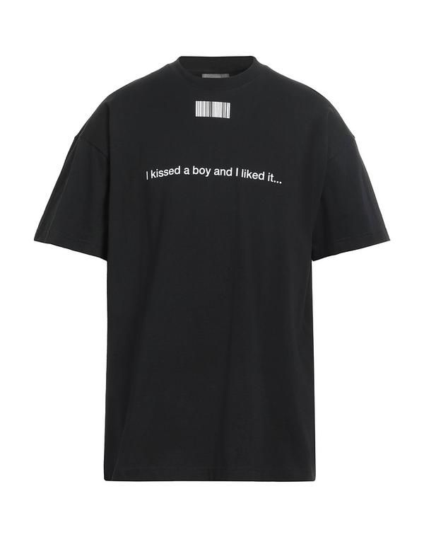 ヴェトモン メンズ トップス Tシャツ VETEMENTS Black ブラック