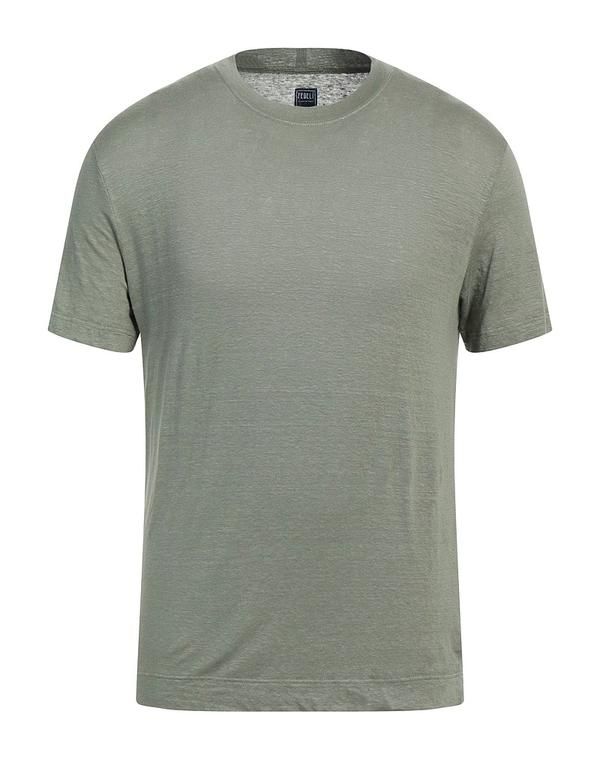 フェデーリ メンズ トップス Tシャツ FEDELI Military Green グリーン