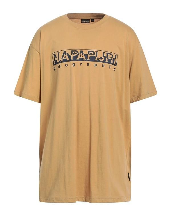 ナパピリ メンズ トップス Tシャツ NAPAPIJRI Mustard マスタード