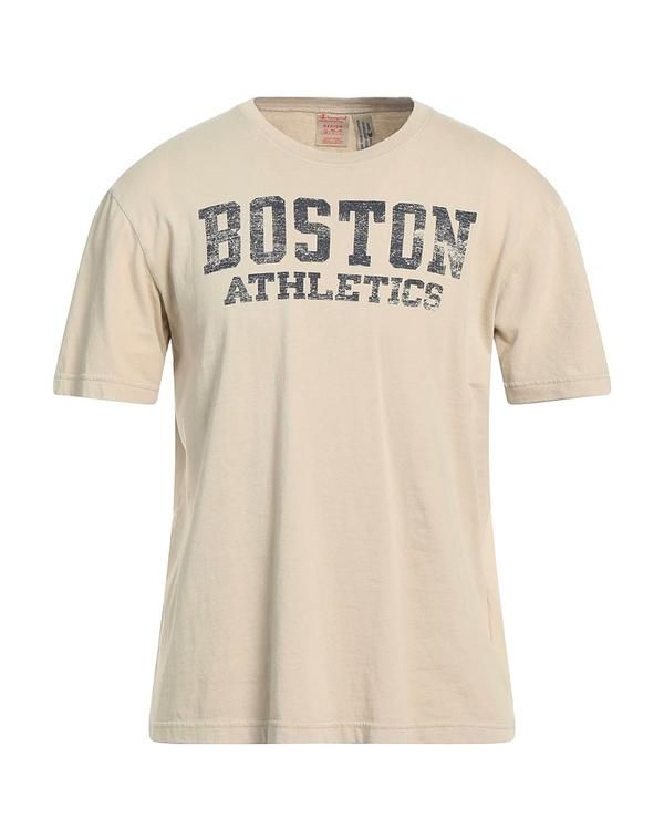 チャンピオン メンズ トップス Tシャツ CHAMPION Beige ベージュ