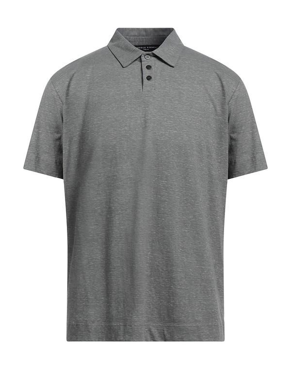 ダニエル フィエゾリ メンズ トップス ポロシャツ DANIELE FIESOLI Gray グレー