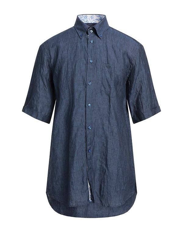 ポールアンドシャーク メンズ トップス シャツ PAUL SHARK Blue ブルー