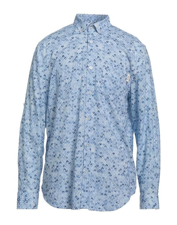 ゲス メンズ トップス シャツ GUESSky Blue ブルー