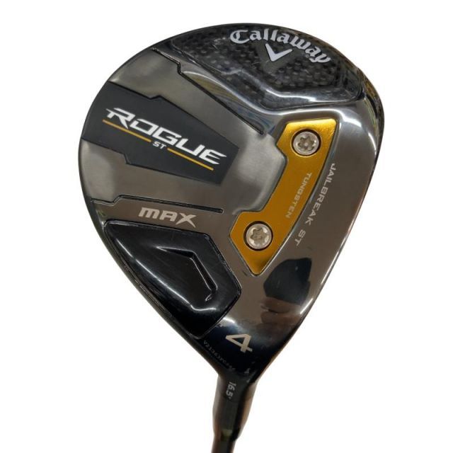 【中古】 キャロウェイ ROGUE ST MAX 4W フェアウェイウッド FW VENTUS 5 for CW(ROGUE ST FW) (フレックスSR) メンズ 男性用 右利き 右用 Cランク ゴルフクラブ