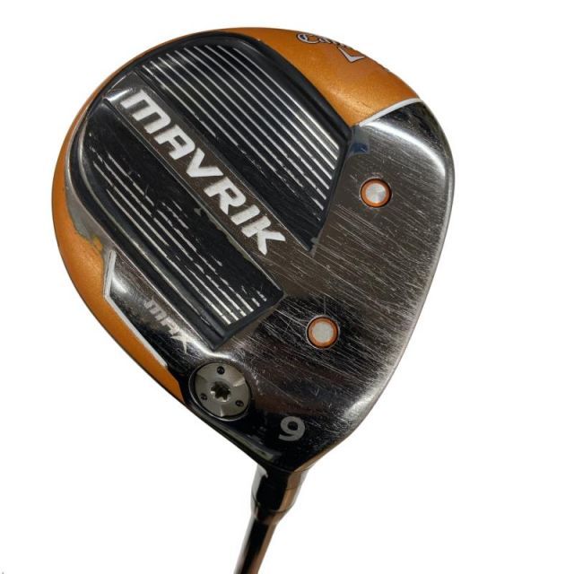 【中古】 キャロウェイ MAVRIK MAX 9W フェアウェイウッド FW リシャフト (フレックスその他) メンズ 男性用 右利き 右用 Cランク ゴルフクラブ