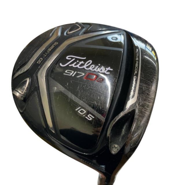 【中古】 タイトリスト 917 D2 10.5° ドライバー DR リシャフト (フレックスその他) メンズ 男性用 右利き 右用 Dランク ゴルフクラブ