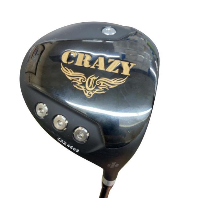 【中古】 CRAZY CRAZY CRZ 460S 1W ドライバー DR 純正特注シャフト (フレックスS) メンズ 男性用 右利き 右用 Dランク ゴルフクラブ