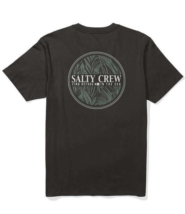 ソルティークルー メンズ トップス シャツ ロゴ Salty Crew Split Fillogo Short Sleeve TShirt Black ブラック