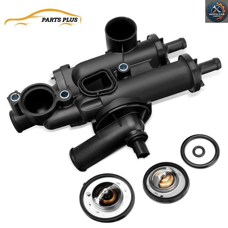 68003582AB エンジン冷却サーモスタットハウジングアセンブリ DODGE CHRYSLER JEEP JOURNEY 09-20 AVENGER 09-14 COMPASS PATRIOT 07-17