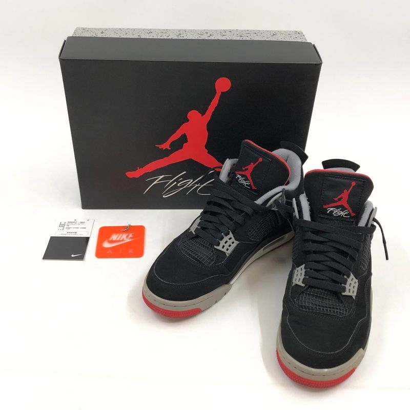 中古品】NIKE ナイキ AIR JORDAN 4 RETRO 