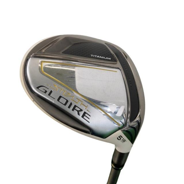 【中古】 テーラーメイド STEALTH GLOIRE 5W フェアウェイウッド FW SPEEDER NX for TM(FW) (フレックスSR) メンズ 男性用 右利き 右用 Cランク ゴルフクラブ