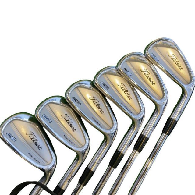 【中古】 タイトリスト Titleist CB 716 6S アイアンセット IR Dynamic Gold AMT (フレックスS) メンズ 男性用 右利き 右用 Cランク ゴルフクラブ
