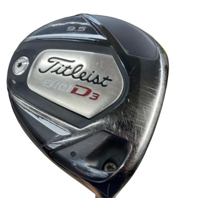 【中古】 タイトリスト 910 D3 9.5° ドライバー DR ATTAS-T2 6 (フレックスS) メンズ 男性用 右利き 右用 Cランク ゴルフクラブ