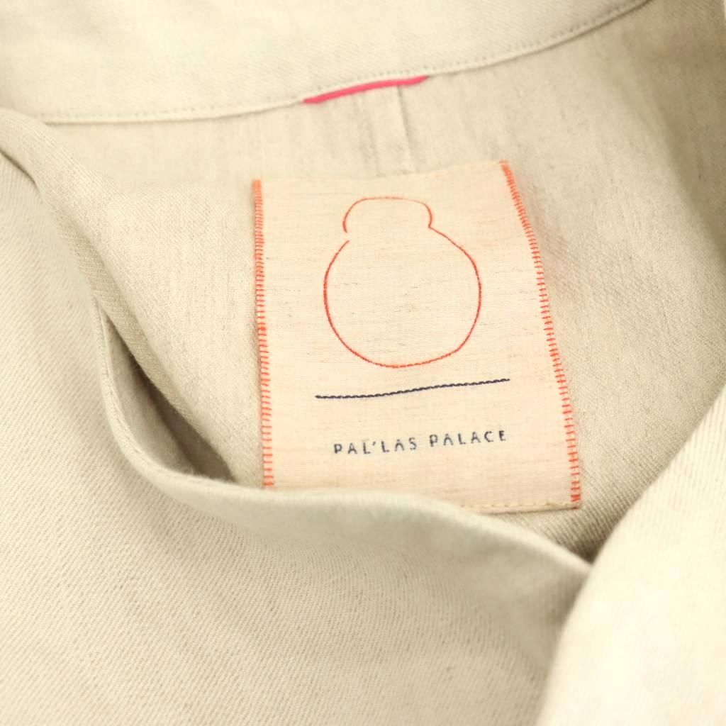 パラスパレス palace palace ノーカラー ダウンジャケット