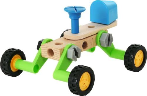 BRIO (ブリオ) ビルダー コンストラクションセット 34587 対象年齢 3歳~ 「全136ピース」 【おもちゃ 玩具 木製おもちゃ ブロック 大工遊び ごっこ遊び プレゼント（誕生日/クリスマス）】ma 8889d4b8