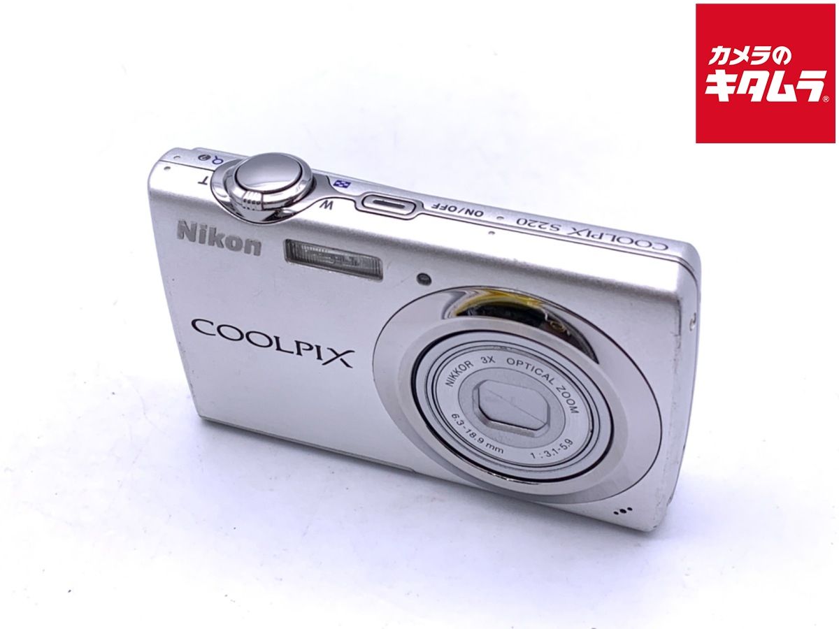 【中古】 【並品】 ニコン COOLPIX S220 ソフトシルバー