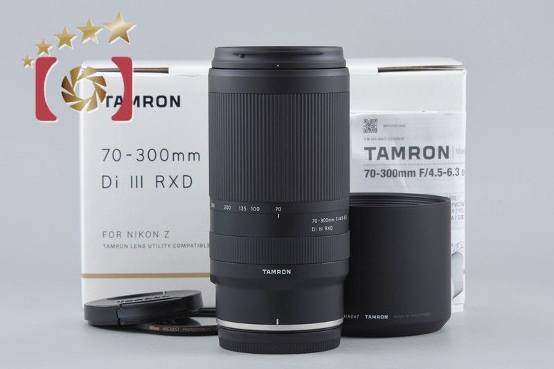 【中古】TAMRON タムロン A047 70-300mm f/4.5-6.3 Di III RXD ニコンZマウント用 元箱付き