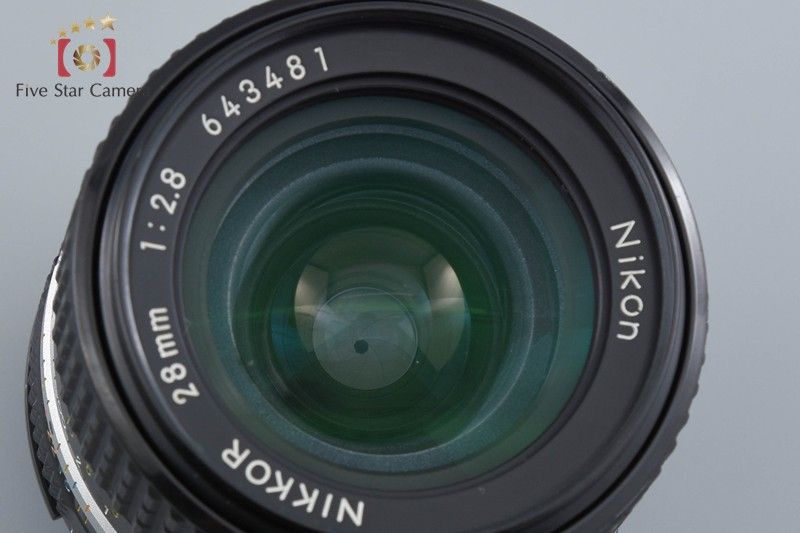 【中古】Nikon ニコン Ai-S NIKKOR 28mm f/2.8