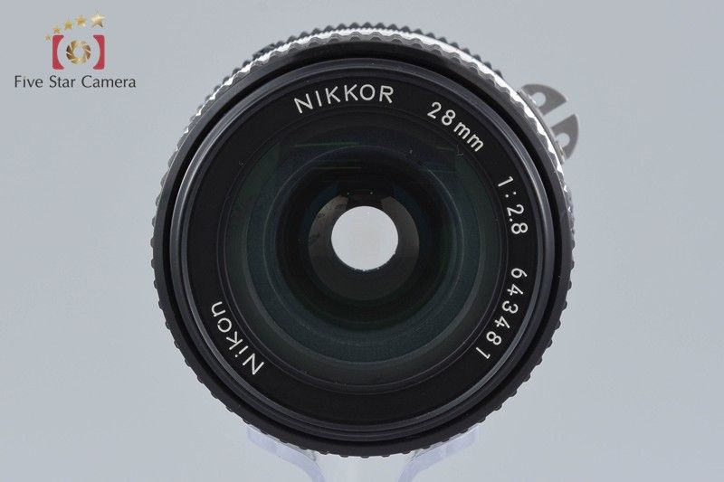 【中古】Nikon ニコン Ai-S NIKKOR 28mm f/2.8