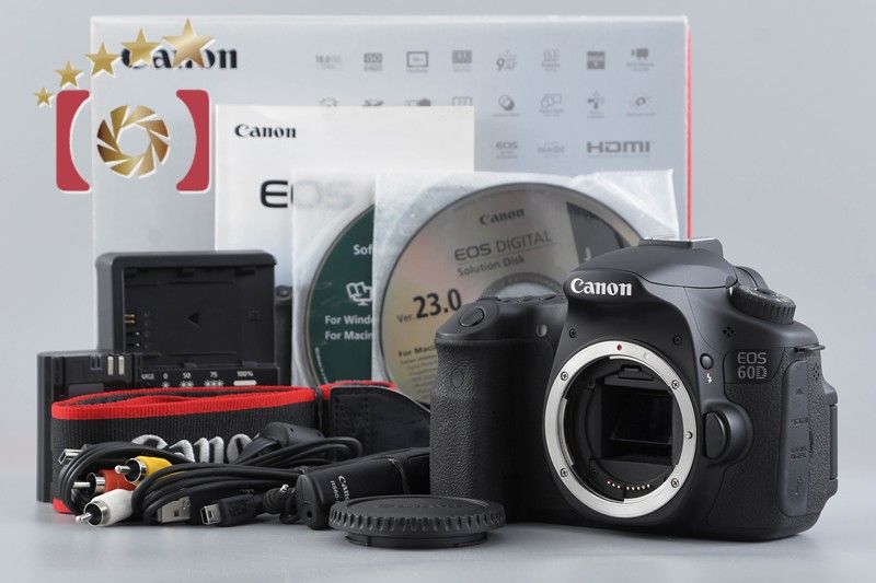 【中古】Canon キヤノン EOS 60D デジタル一眼レフカメラ 元箱付き